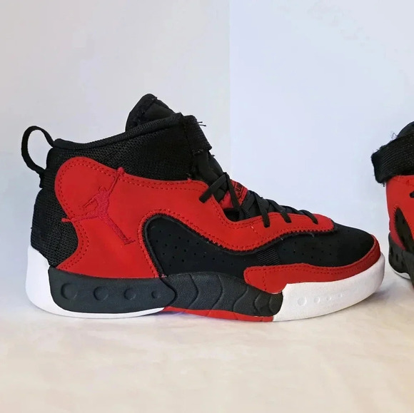 Jordan GS Jumpman Pro RX Gym Red/Black /White Size 2Y (21cm) - Picture 4 of 8